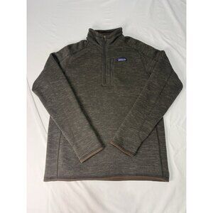 Patagonia Men’s Better Sweater 1/4 Zip Brown Fleece Pullover MEDIUM